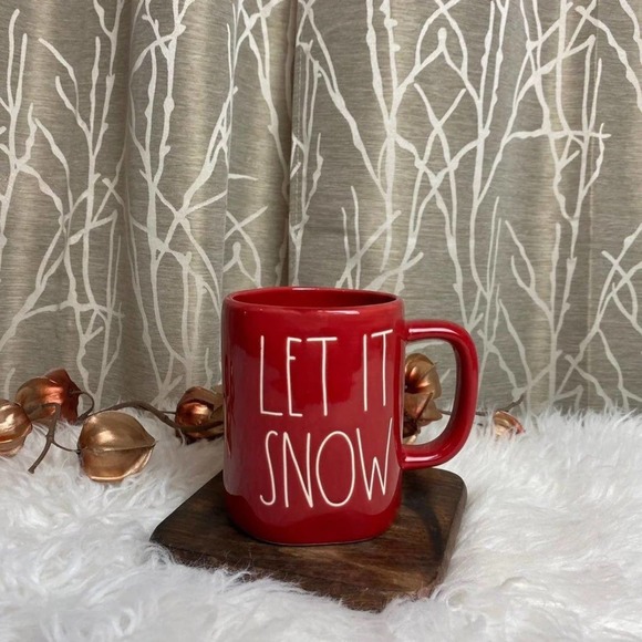 Rae Dunn let it snow Xmas CHRISTMAS KITCHEN NEW RD HTF - Picture 5 of 5